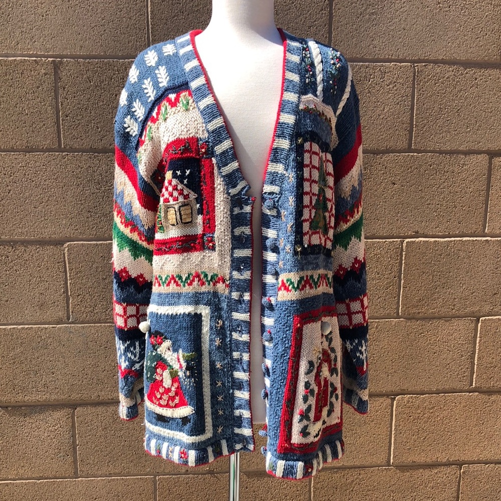 CRAFT & BARROW Christmas Cardigan